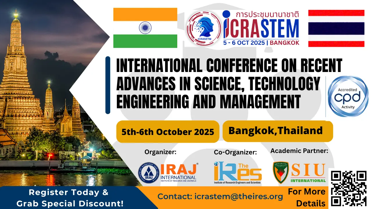 Science, Technology Engineering and Management Conference in Thailand